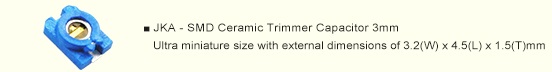 SMD Ceramic Trimmer Capacitor 3mm