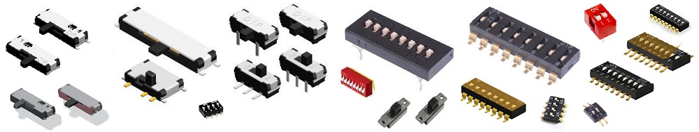 Diptronics Slide Switches