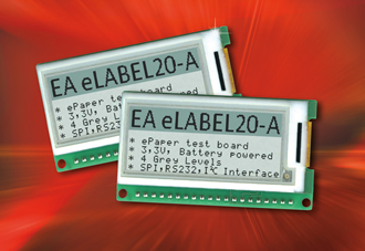 Electrophoretic display suits mobile applications