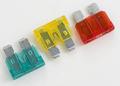 Fast Acting / Blade Mounting Standard size automotive blade fuse Electrical Specifications: 1 Amp through 40 Amps, 32 VDC