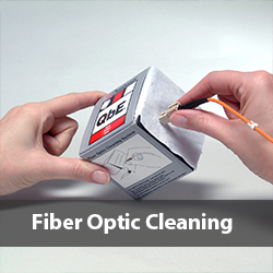 fiber optic cleaning fiber optics chemtronics and ITW contamination control