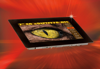 6H graphic display is scratch resistant 