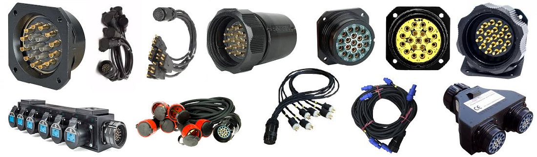 Socapex amphenol connectors