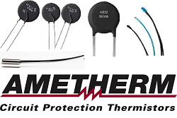 Ametherm Inrush Current Limiters, Thermistors