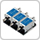 SPD for co-axial connectors