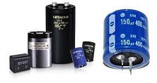 Hitachi capacitors