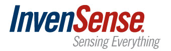 Invensense sensors