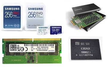 Samsung Memory Chips