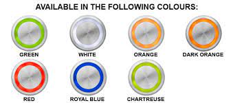 Blue ring illuminated Piezo switch