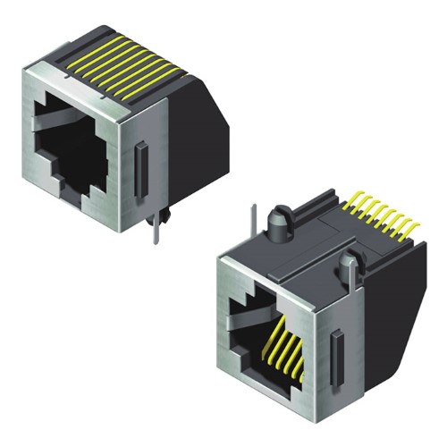 Modular Jack Shielded Side Entry