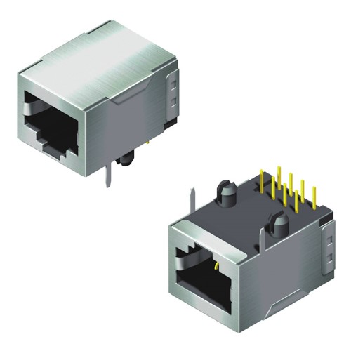 Modular Jack Shielded Side Entry