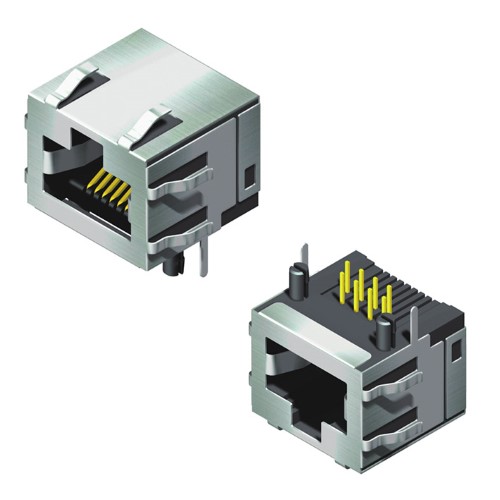 Modular Jack Shielded Side Entry