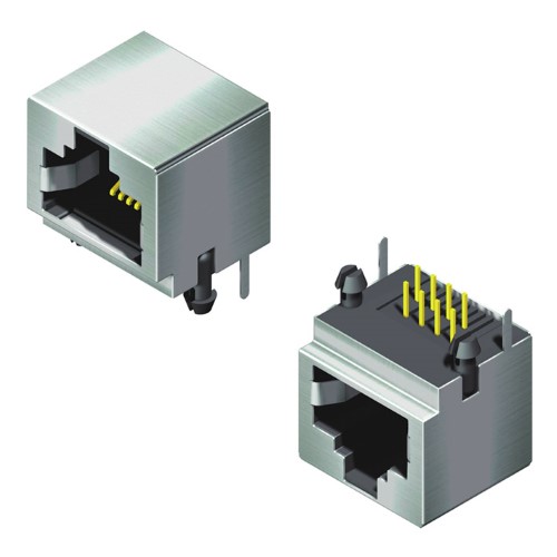 Modular Jack Shielded Side Entry