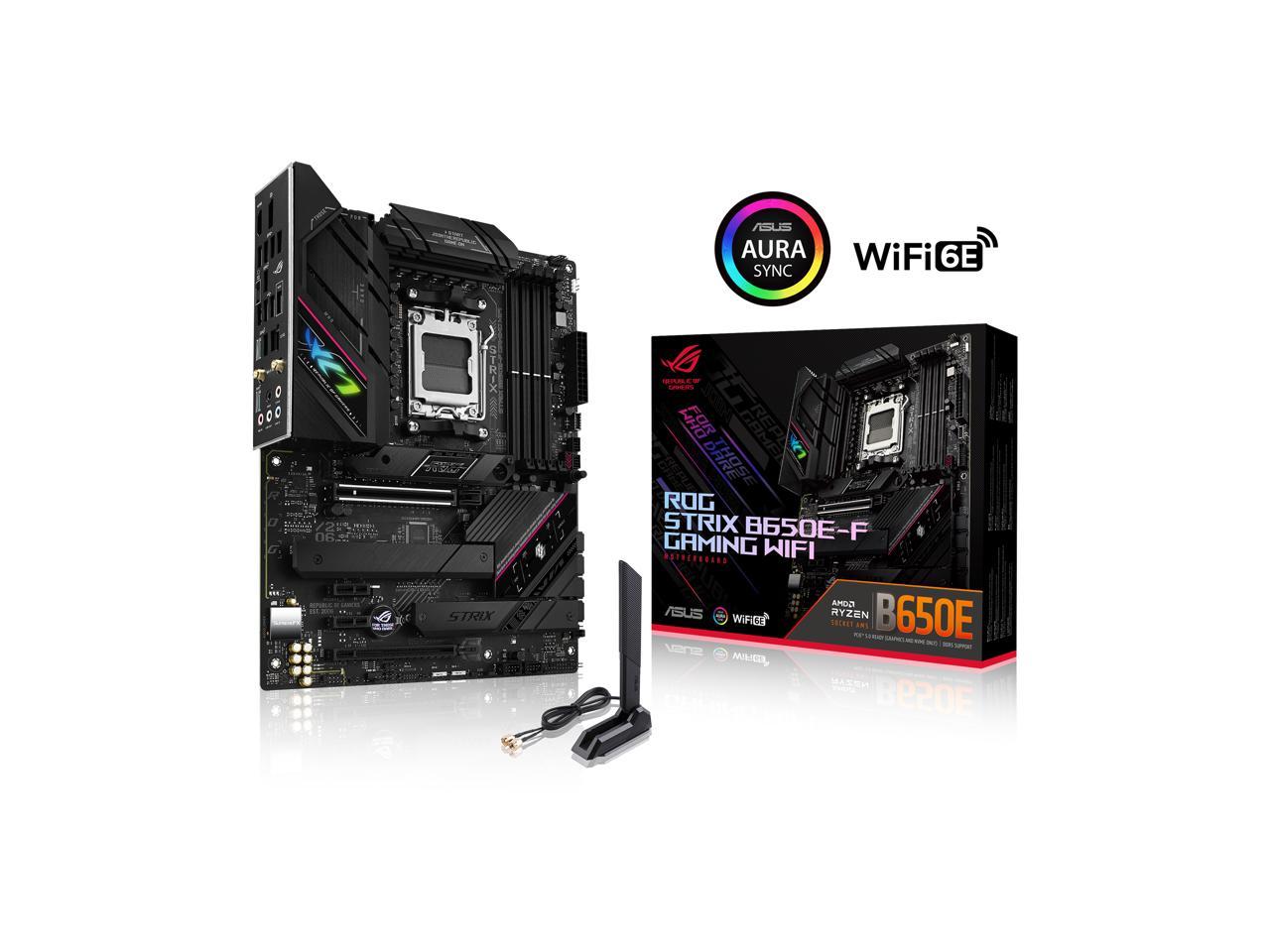 ASUS B650E-F ROG STRIX GAMING WIFI AMD AM5 ATX Motherboard