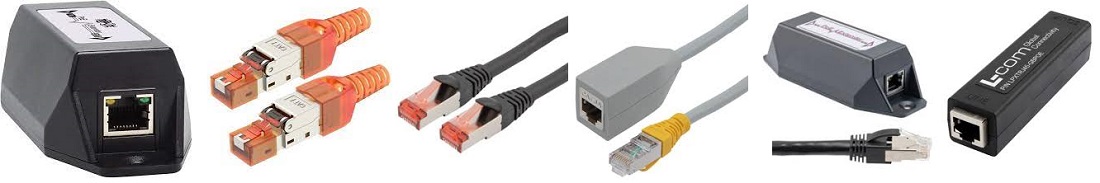 L-com's Cat 6a, Cat 7 Assemblies, PoE Extender