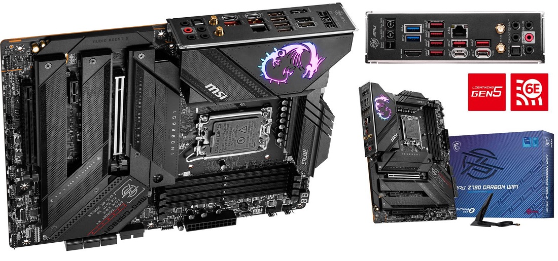 MSI MPG Z790 CARBON WIFI LGA 1700 ATX Motherboard