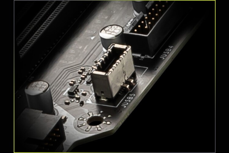 Design The MSI MAG B650 Tomahawk WiFi Gaming has a sle
