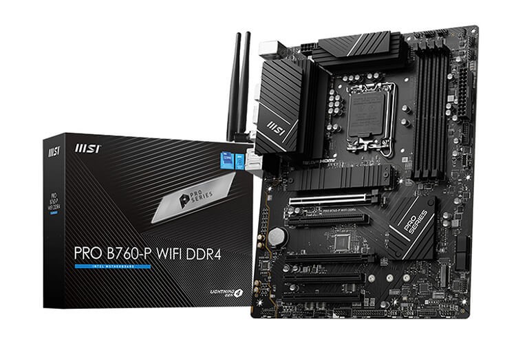 Software The MSI PRO B760 P WIFI DDR4 c