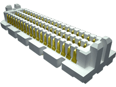 0.050" SEARAY™ High-Speed High-Density Open-Pin-Field Array Terminal, Press-Fit