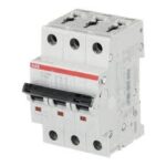 The ST200M miniature circuit breaker provides supplementary protection up to 480 Y / 277 VAC and 125 VDC