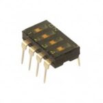 A6T-1104 Omron DIP Switch 25MA 24V SPST
