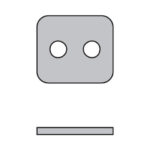 CPH-4-SS Parker Heavy Cover Plate