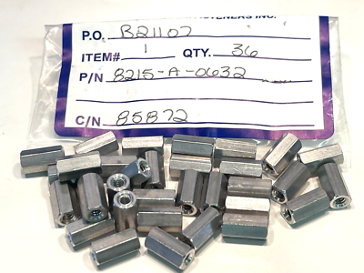 8215-A-0632-0 Amatom Hex Standoff 1/4″ x 1/2″, #6-32 TPI Trusted Distributor 8215-A-0632-0 Amatom Hex Standoff 1/4" x 1/2", #6-32 TPI