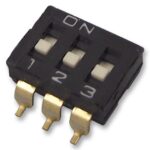 A6H-8102-PM Omron DIP Switch OFF ON 0.025A 24VDC SPST 8 Position