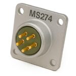 MS27473E10C5SA Amphenol Circular Connector Socket 5 Position