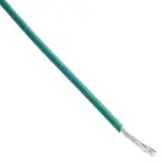 3048 GR001 ALPHA Hook-Up Wire, 28 AWG, 7x36, 0.016 in., 0.047 in., 300V Green