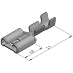 STOCKO RSB 8186.158 F4.8-1.5 LE, Crimp Connector Trusted Distributor STOCKO RSB 8186.158 F4.8-1.5 LE, Crimp Connector