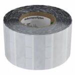 TAG3T3-100B HellermanTyton Thermal Transfer Label Self-Laminating Vinyl Matte White 25.4x25.4mm