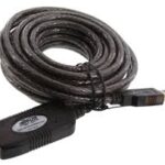 TL-U026-016 L-Com USB 2.0 Active Extension Cable Type A Male/Female 5.0 meter