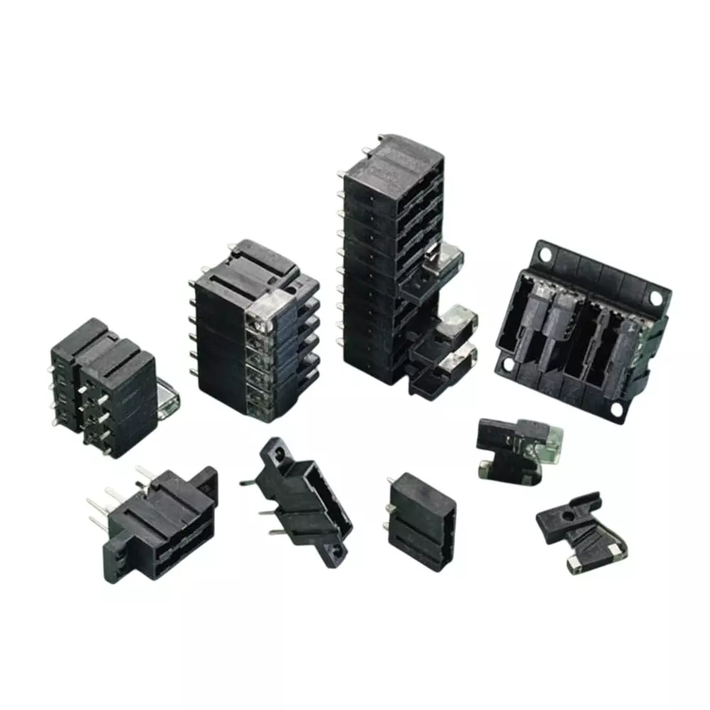 04820002ZXB Littelfuse Fuse Holder 15A 125V 2 Circuit Blade PCB Trusted Distributor 04820002ZXB Littelfuse Fuse Holder 15A 125V 2 Circuit Blade PCB