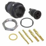 300154 Amphenol Receptacle, Front Panel-Mount