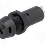 3101.0010 Schurter Fuseholder 250VAC, 16A, Slot Knob 5x20mm, IP40