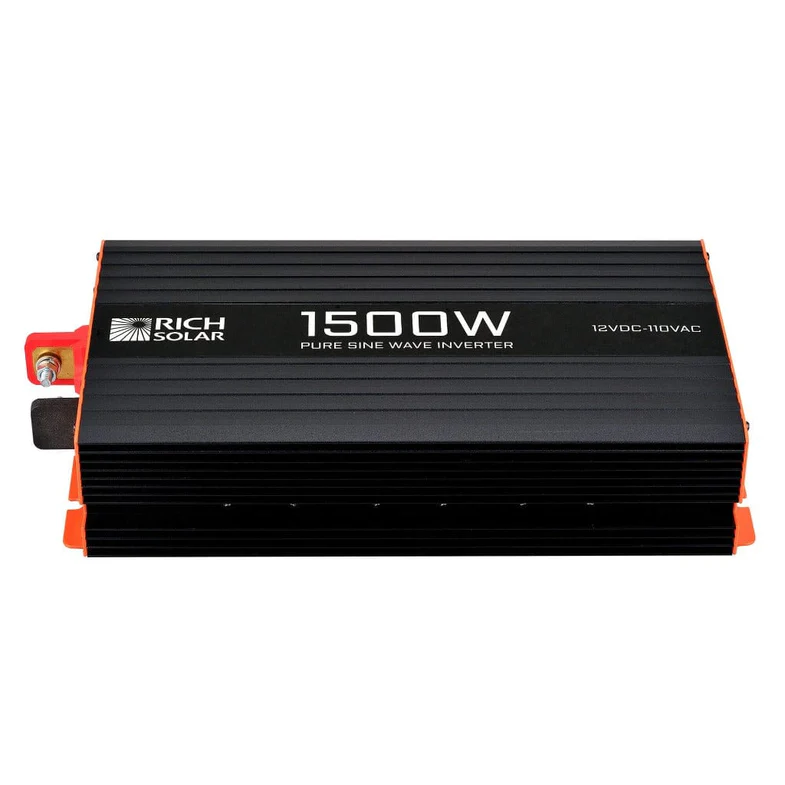 NOVA PURE 1.5K Rich Solar 1500 (1.5kW) Watt 12 Volt Industrial Pure Sine Wave Inverter Trusted Distributor NOVA PURE 1.5K | 1500 (1.5kW) Watt 12 Volt Industrial Pure Sine Wave Inverter