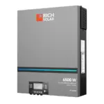 NOVA 6K Rich Solar 6500 Watt (6.5kW) 48 Volt Off-Grid Hybrid Solar Inverter Trusted Distributor Rich Solar Nova 6K - 6500W (6.5kW) 48V Off-Grid Hybrid Solar Inverter