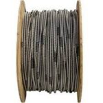 Southwire 55637701 Aluminum Armor Wire 12AWG, Black and White