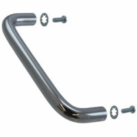 Handle STEEL/CHROME MTG CTR 4" Instrumentation 1427C1 Hardware Handles