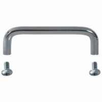Handle STEEL/CHROME MTG CTR 4" Instrumentation H-9111-B Hardware Handles