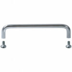 Handle STEEL/CHROME MTG CTR 6" Instrumentation H-9112-B Hardware Handles