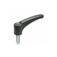 ERF-P, LEVER HandleS, ZINC-PLATE Rotating 232140-C1 Hardware Handles