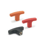 L.652-B, T-HandleS, PLAIN OR THR Rotating 32426 Hardware Handles
