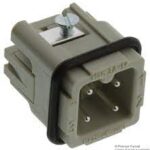 09200032611 Harting Gray Connector 3+Ground Position Screw