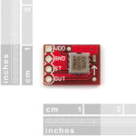 ADXL193 Analog Devices Single Axis Accelerometer 400Hz 8-LCC