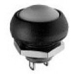 ISR3SAD600 APEM Push Switch, Round Button 0.4A 48VDC SPST