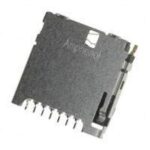 1140084168 Amphenol Memory Card Connectors Micro SD 8 Pin PCB Gold RoHS