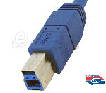 62-00193-06 SGW OCP CONNECTOR USB 3.0 A Male to B Male 6 FT.