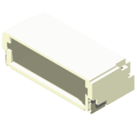 5W1001H0-106T0WHUA01 Amtek Connector Housing 6Pos